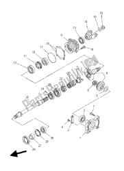 MIDDLE DRIVE GEAR