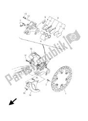 REAR BRAKE CALIPER