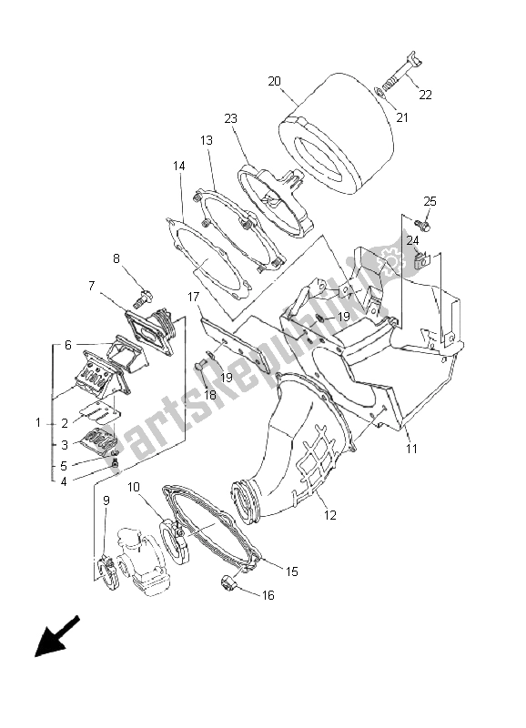 Todas las partes para Consumo de Yamaha YZ 125 2001