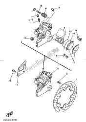 REAR BRAKE CALIPER