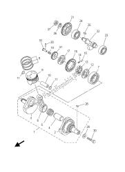 albero motore e pistone