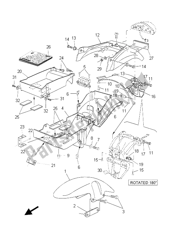 Wszystkie części do B? Otnik Yamaha BT 1100 2003