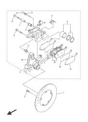 REAR BRAKE CALIPER