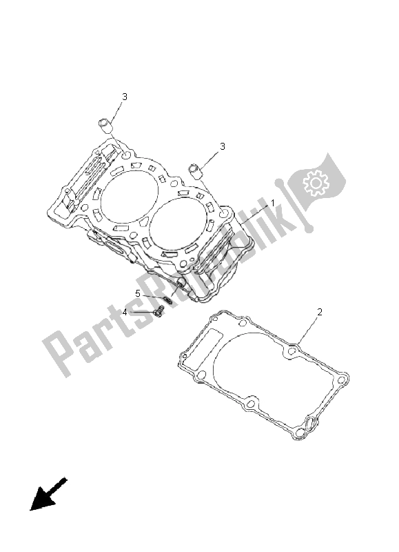 Wszystkie części do Cylinder Yamaha TDM 900 2005