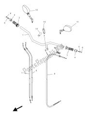 uchwyt kierownicy i kabel