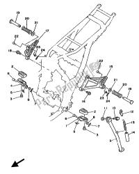 soporte y reposapiés