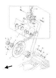 REAR BRAKE CALIPER