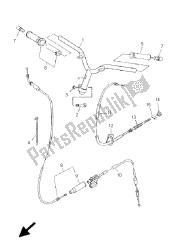 poignée et câble de direction