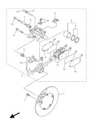 REAR BRAKE CALIPER