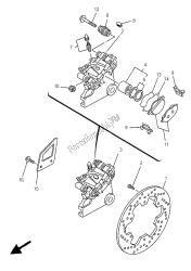 REAR BRAKE CALIPER