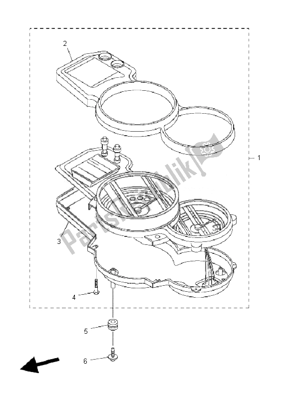 Wszystkie części do Metr Yamaha FJR 1300A 2007