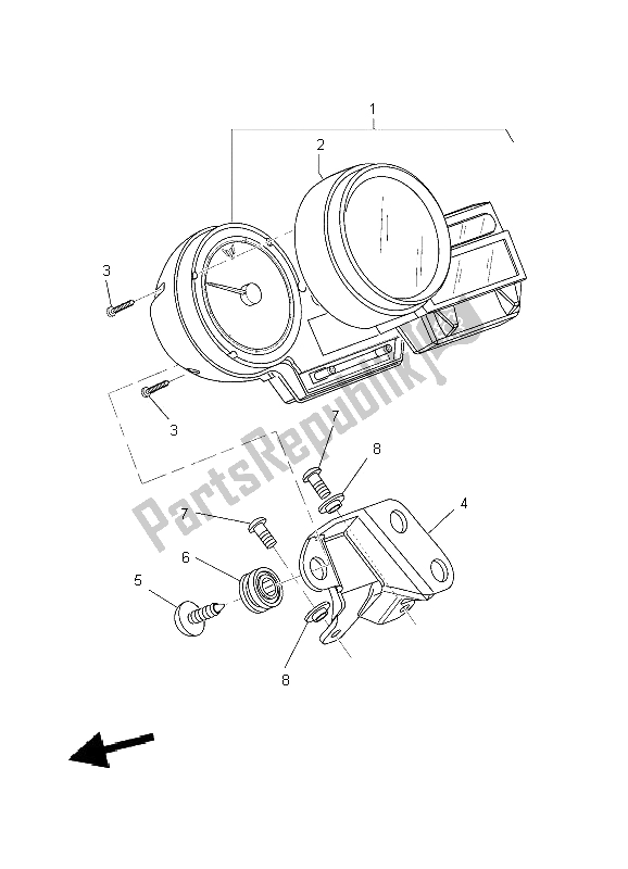 Wszystkie części do Metr Yamaha MT 03 660 2009