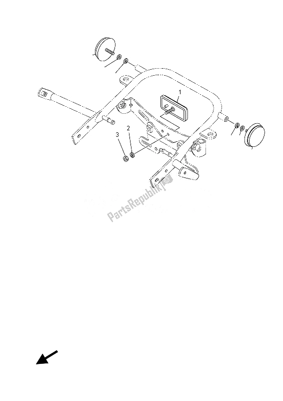 All parts for the Electrical 2 of the Yamaha YFM 700 Rsed 2013