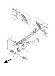 bras arrière et suspension