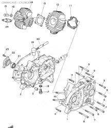 CRANKCASE - CYLINDER