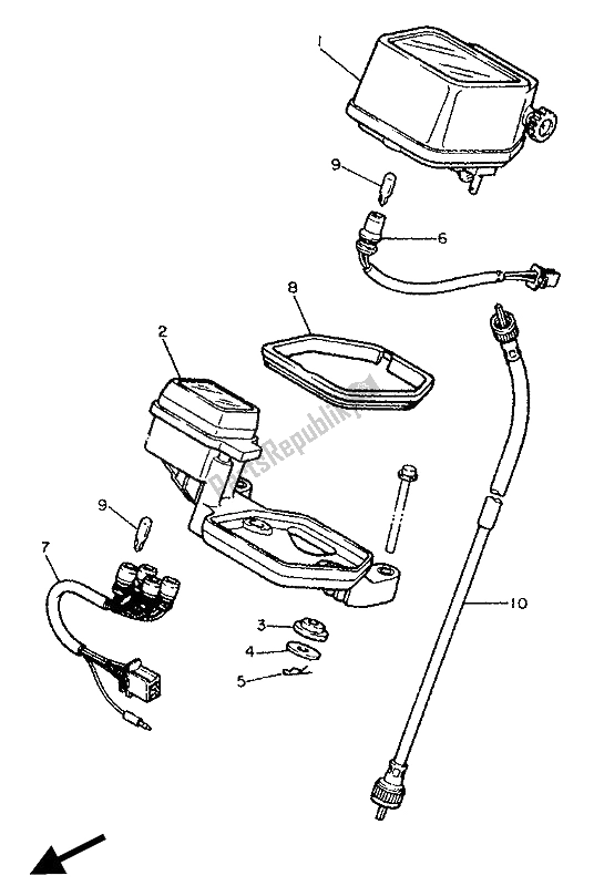 Wszystkie części do Metr Yamaha XT 600E 1991