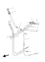 uchwyt kierownicy i kabel