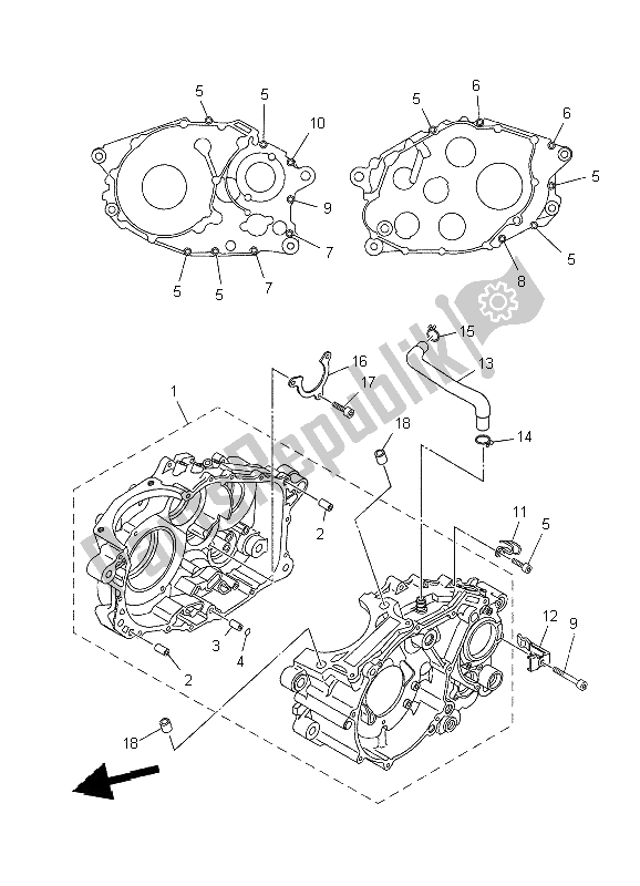 Wszystkie części do Korbowód Yamaha XT 660X 2009
