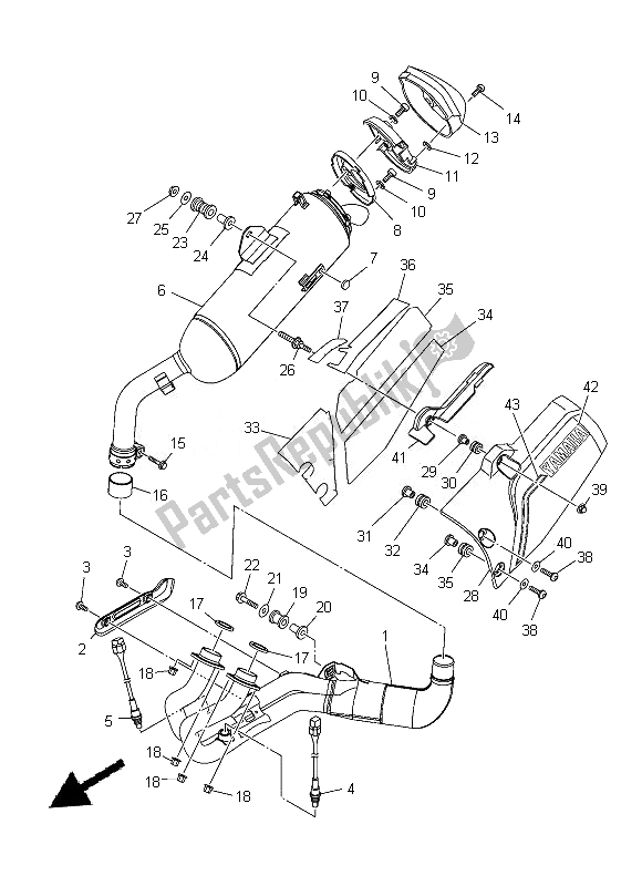 Todas las partes para Cansada de Yamaha XT 1200Z 2014