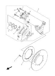 REAR BRAKE CALIPER