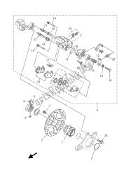 REAR BRAKE CALIPER