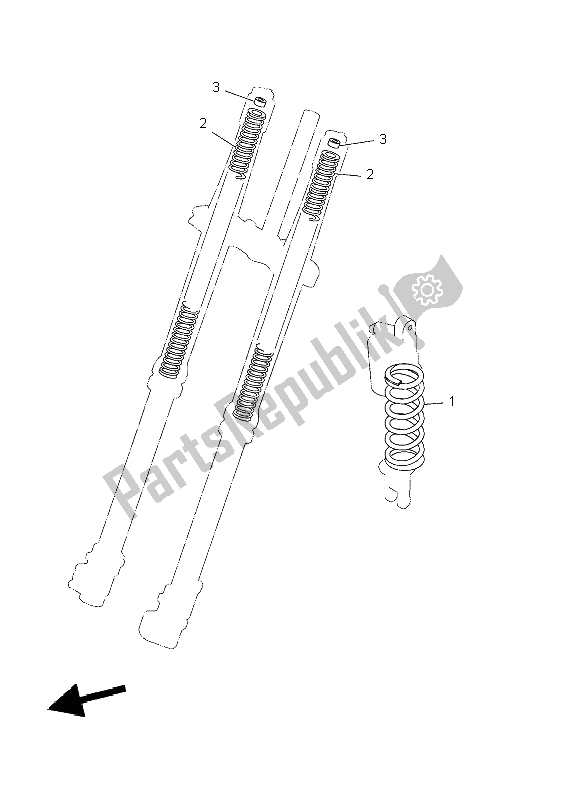 Todas las partes para Alternativo Para Chasis de Yamaha WR 250F 2004