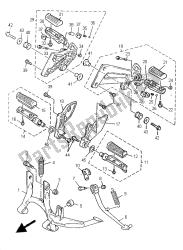 soporte y reposapiés