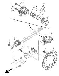 REAR BRAKE CALIPER