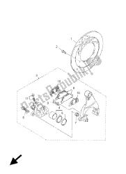 REAR BRAKE CALIPER