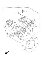 REAR BRAKE CALIPER