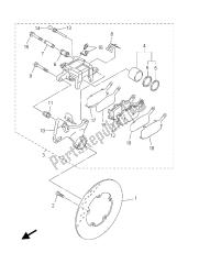 REAR BRAKE CALIPER