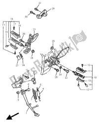 soporte y reposapiés