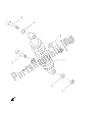 bras arrière et suspension