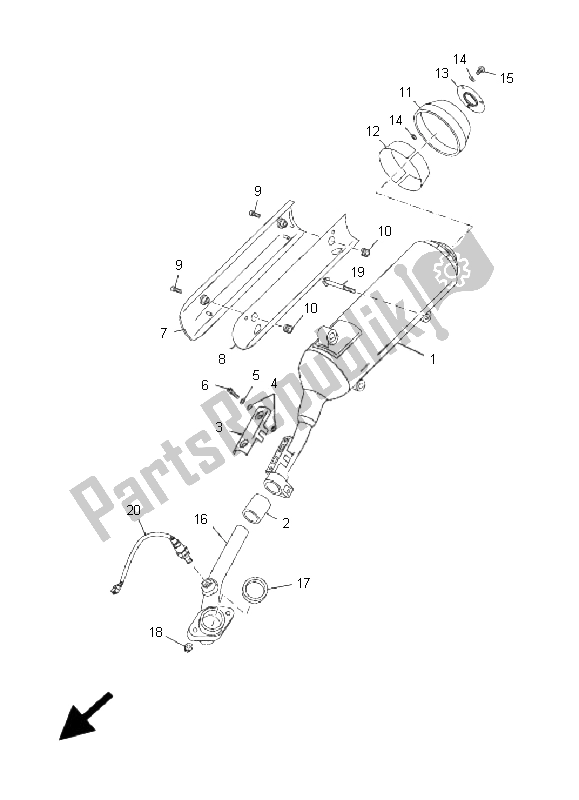 Todas las partes para Cansada de Yamaha YP 125R X MAX 2006