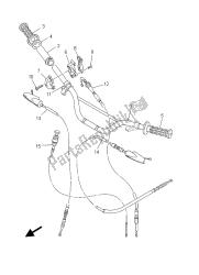 stuurhendel en kabel