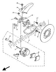 REAR BRAKE CALIPER