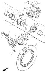 REAR BRAKE CALIPER