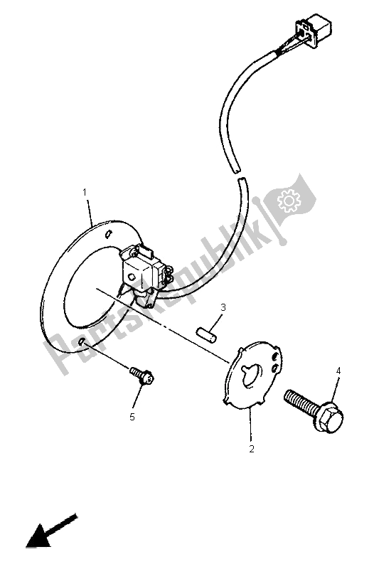 Tutte le parti per il Raccogliere Bobina E Regolatore del Yamaha XJR 1200 1995