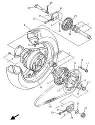 roda traseira