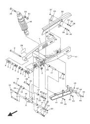 bras arrière et suspension