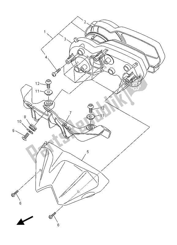 Wszystkie części do Metr Yamaha XJ6N 600 2015