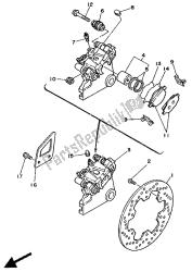 REAR BRAKE CALIPER