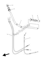 poignée et câble de direction