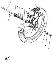 ruota anteriore