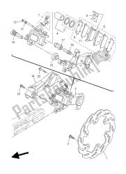 REAR BRAKE CALIPER