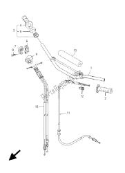 uchwyt kierownicy i kabel