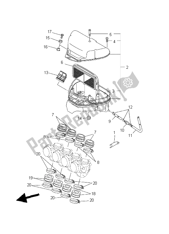 Todas las partes para Consumo de Yamaha YZF R1 1000 2002