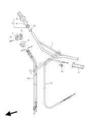 stuurhendel en kabel