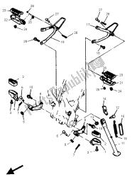 soporte y reposapiés