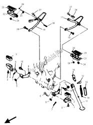 support et repose-pieds